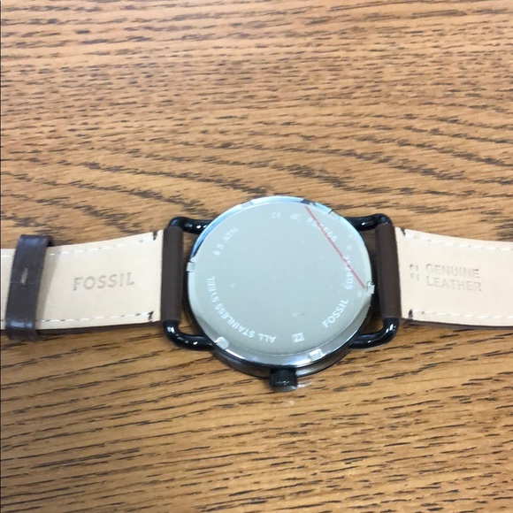 Fossil Black and Brown Watch - Picture 3 of 4